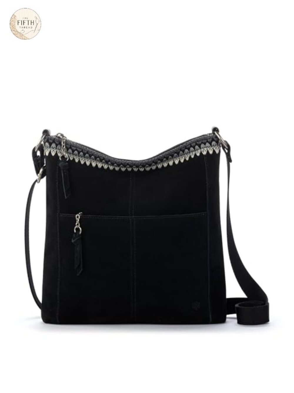 Leather Crossbody Purse Adjustable Strap Zipper Closure